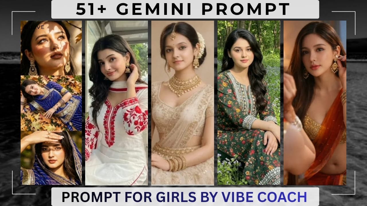 51+ GEMINI PROMPT FOR GIRLS ✨🎀 | ASTHETIC #geminiprompt #gemini #chatgpt #imagegeneration #forgirls