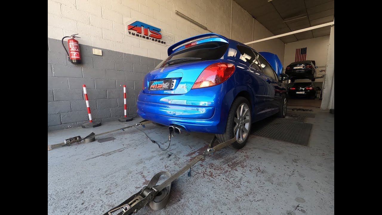 Reprogramación 207 RC 1.6cc gasolina TURBO