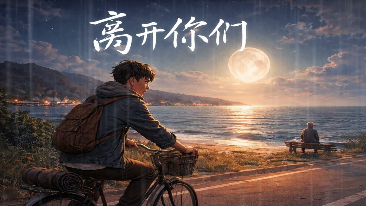 离开你们｜骑着单车离开过去的人生民谣｜原创歌曲