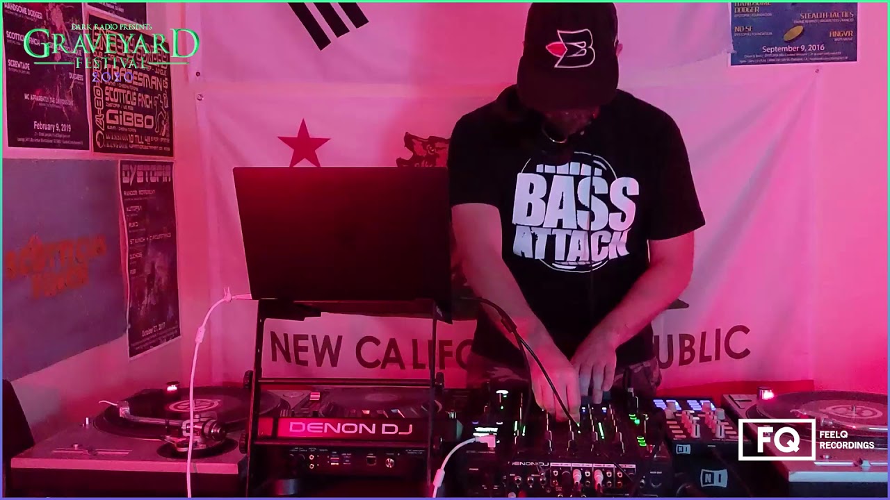 SCOTTICUS FINCH @ Graveyard Stream Fest 2020 | Bass Stud, Dark Radio, DnB India, FeelQ Recordings