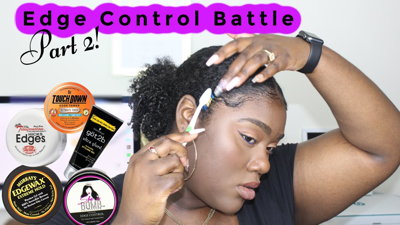 Testing 12 MORE Popular Edge Controls For Natural Hair! PART TWO!!