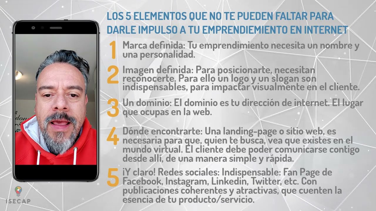 #NegocioOnLine &ndash; 5 Elementos B&aacute;sicos e Indispensables, para abrir las puertas de tu Negocio Online