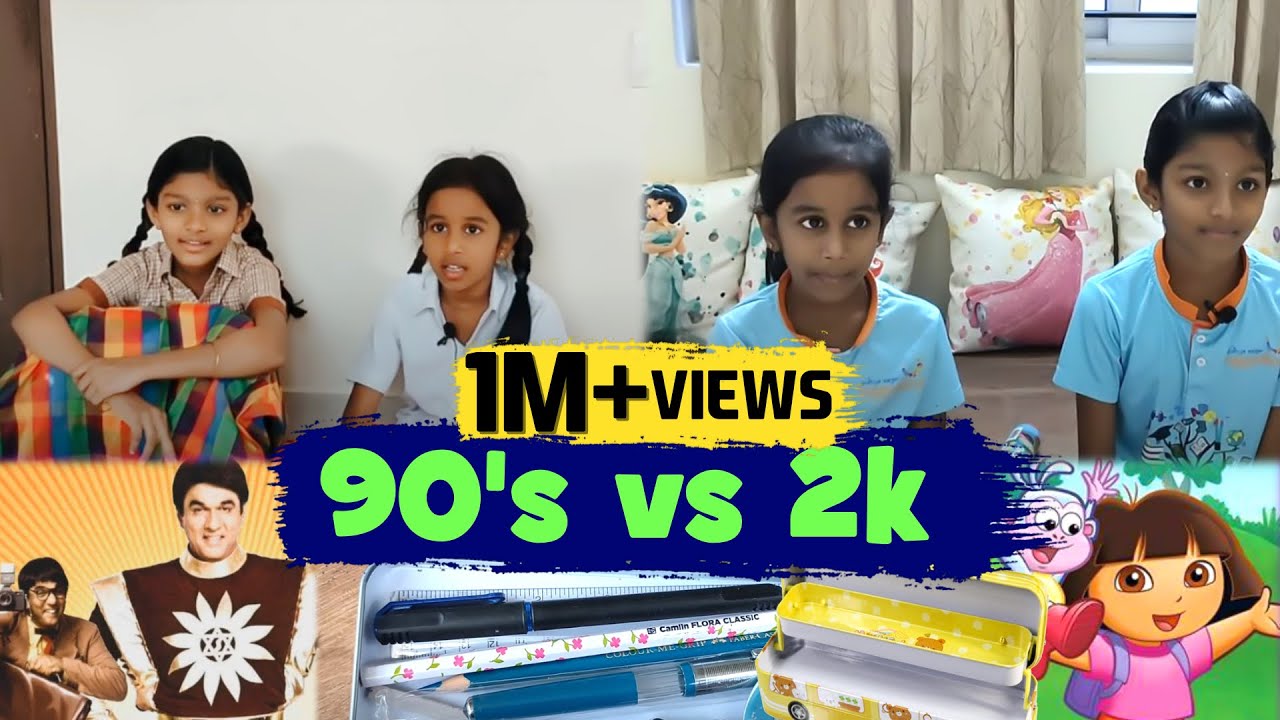 90s vs 2k | School memories 2k vs 90's | 90's galataas school edition | ini's galataas
