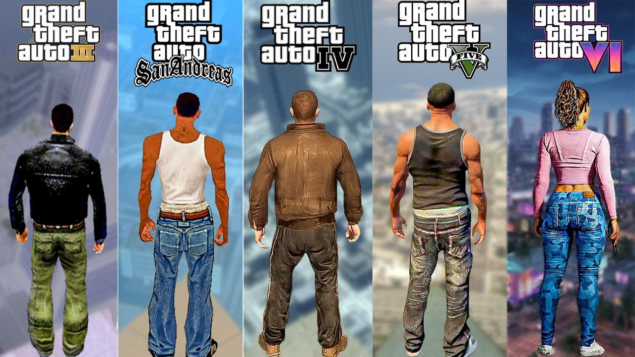 Jumping From the Highest Point in All Rockstar Games (GTA 3 to GTA 6)