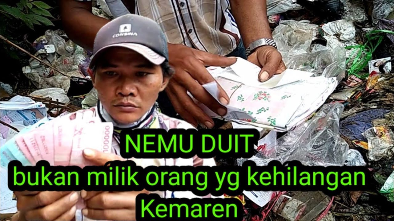 nemu uang segepok //kalau rejeki memang tidak akan kemana2