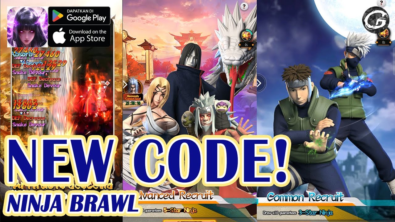 🎁 Ninja Brawl 5 Giftcodes & How to Redeem Codes - Mobile Game (Android/IOS)