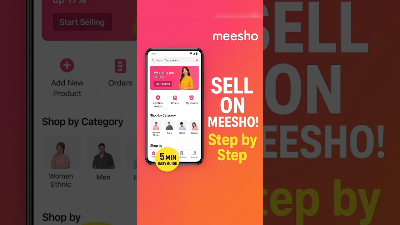 Meesho Seller Account Setup in Tamil | Start Your Online Business Today 🚀#shorts #video
