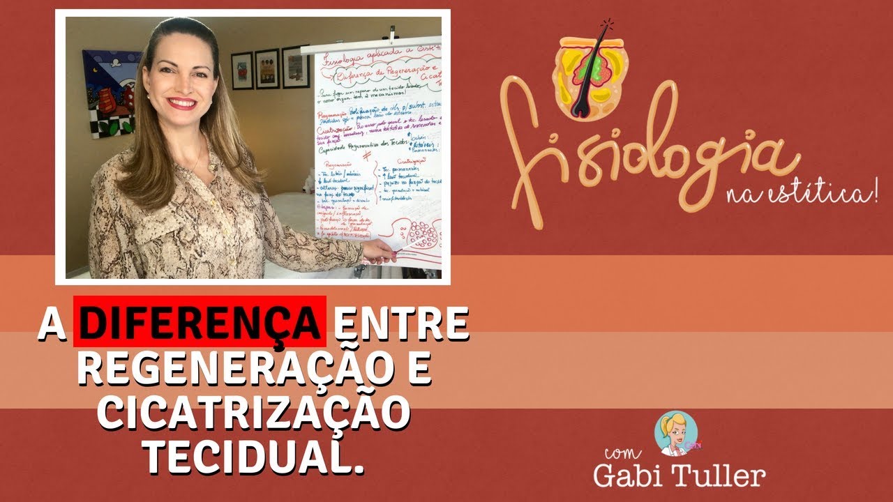 Diferença entre Regeneração e Cicatrização Tecidual!