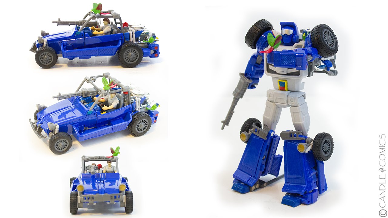 How to Transform X-Transbots Arkose (aka Masterpiece Beachcomber)
