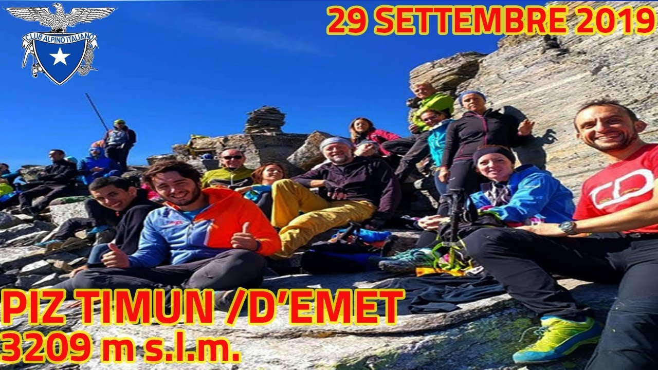 Piz Timun / Piz d'Emet - mt 3209 slm - da Montespluga