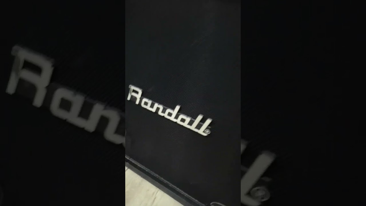 Гитарный стек Randall KH120 (Усилитель и кабинет)