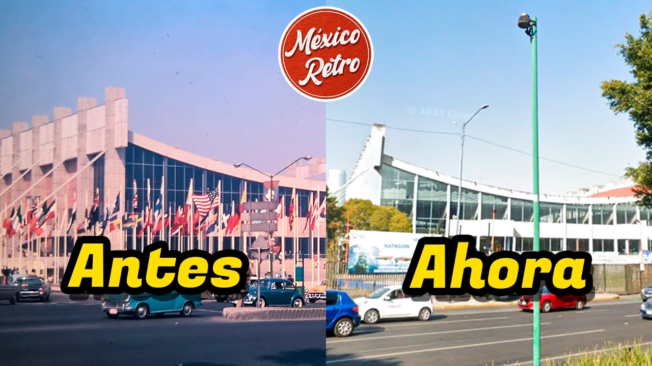 La Transformación de la ciudad de México a Través de las Décadas | México Retro