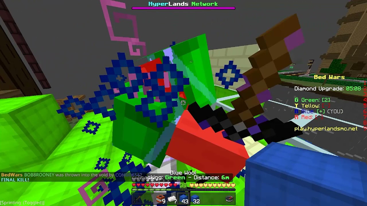 A HYPERLANDS BEDWARS MONTAGE (Minecraft Bedrock Edition)