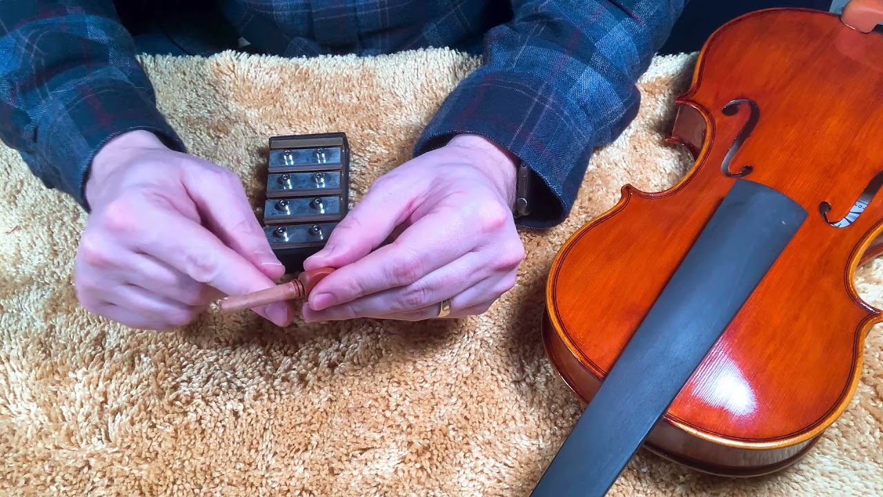 How to Fit Violin Pegs