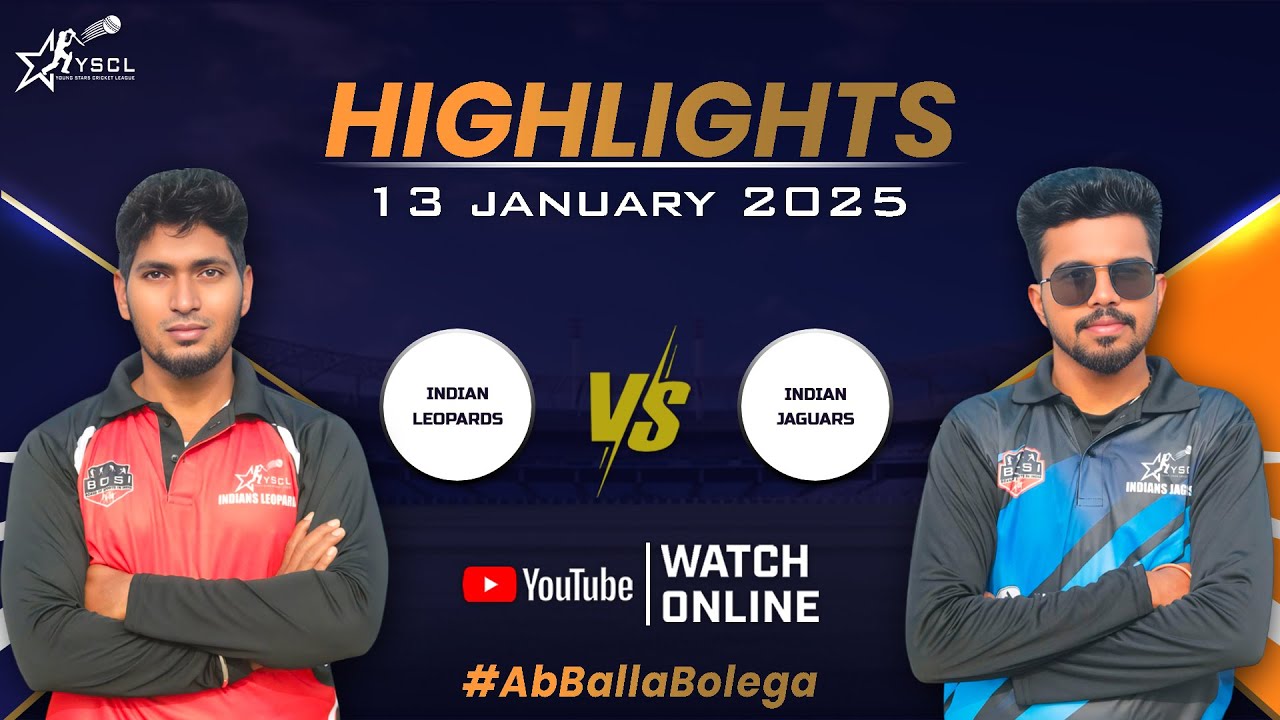 YSCL 2025 | Epic Match Highlights | Young Stars Cricket League | Best Match | Cricket Highlights