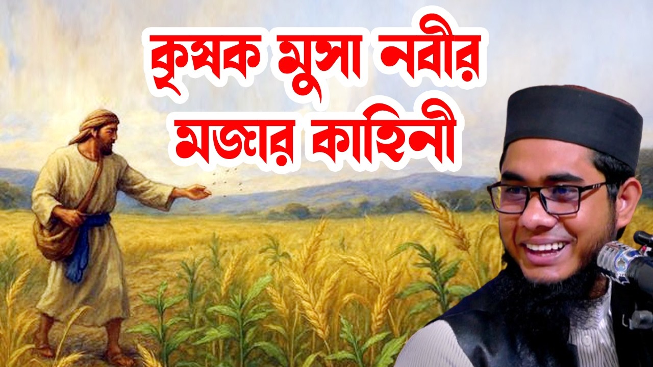 কৃষক মুসা নবীর মজার কাহিনী shahidur rahman mahmudabadi new bangla waz 2026 মাহমুদাবাদী ওয়াজ ২০২৬