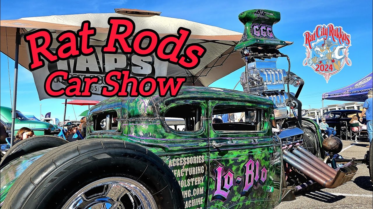 Rat Rod Car Show Las Vegas Rat City Rukkus 2024 Hot Rod #3 #ratrod #hotrod #carshow #motorsport #car
