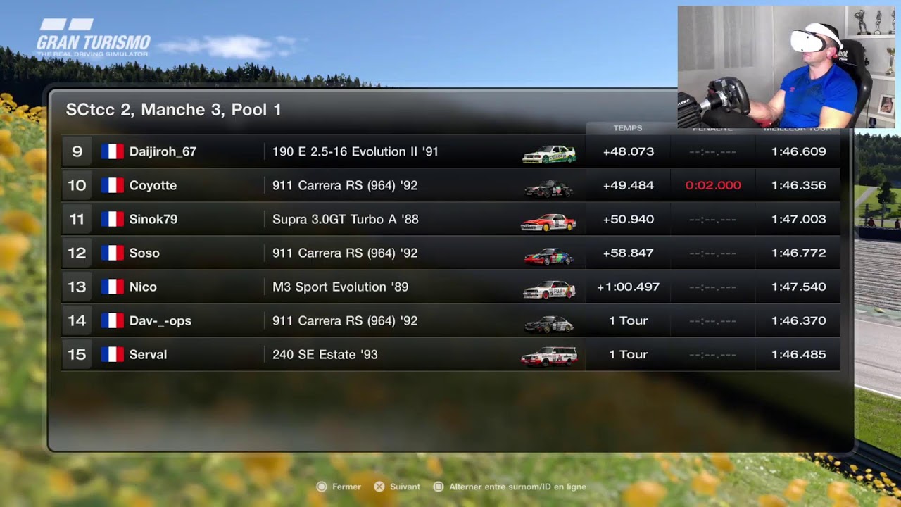 GT7 SCtcc manche 3