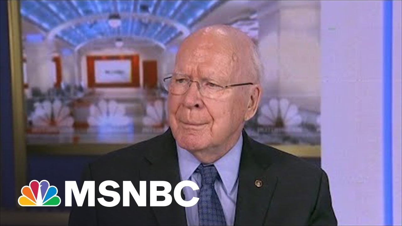 ‘Disagree With Trump’ And ‘There’s A Target On Your Back,' Says Sen. Leahy. ‘I Fear For The Country’