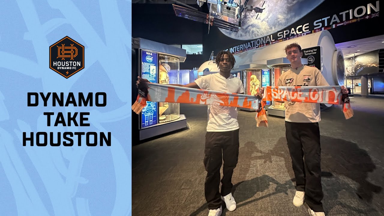 Dynamo Take Houston - Jack & Brooklyn go to Space Center Houston and NASA