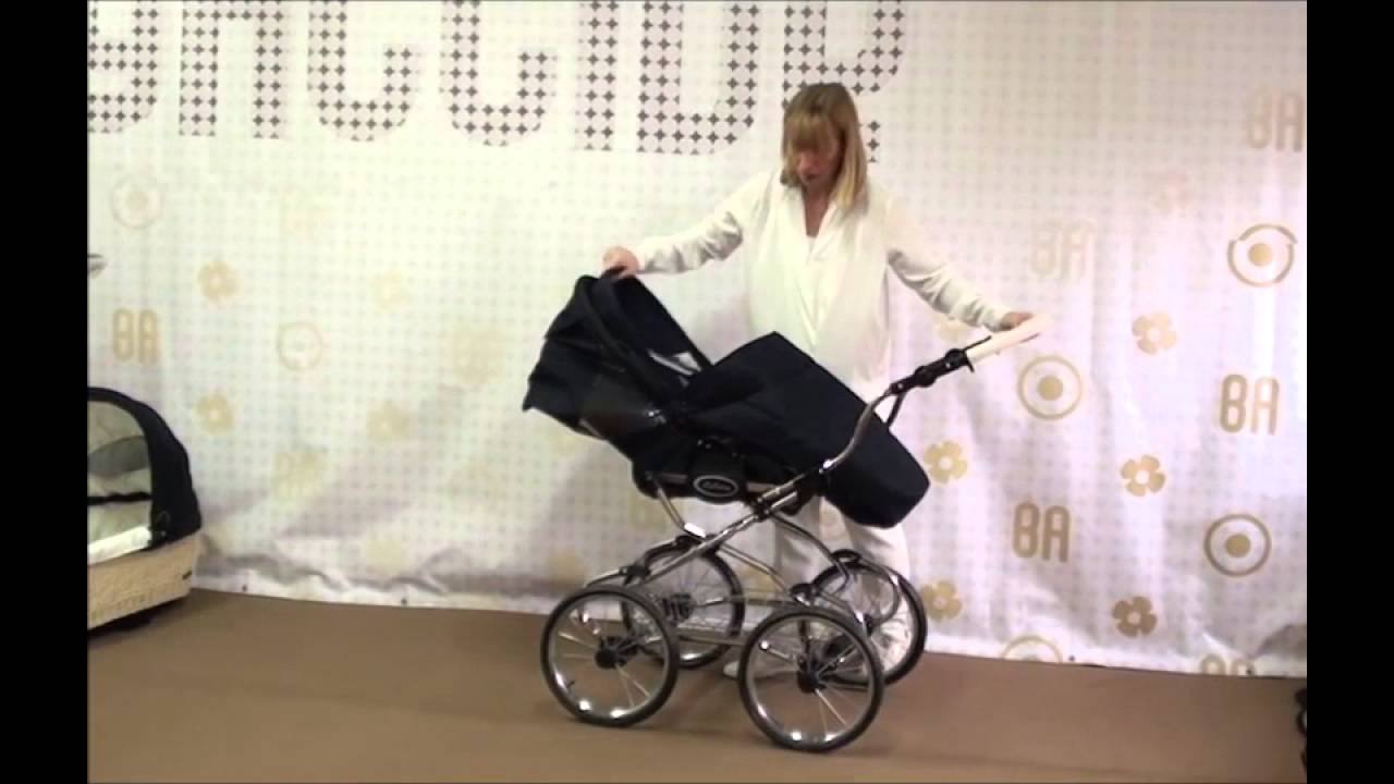 Ballerina Weidenkorb klassischer Kombi Kinderwagen retro mama me