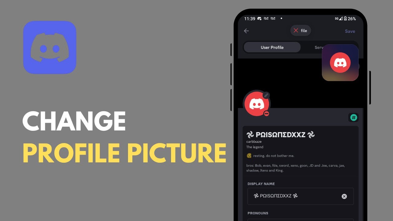 How To Change Your Profile Picture On Discord Mobile (2025)