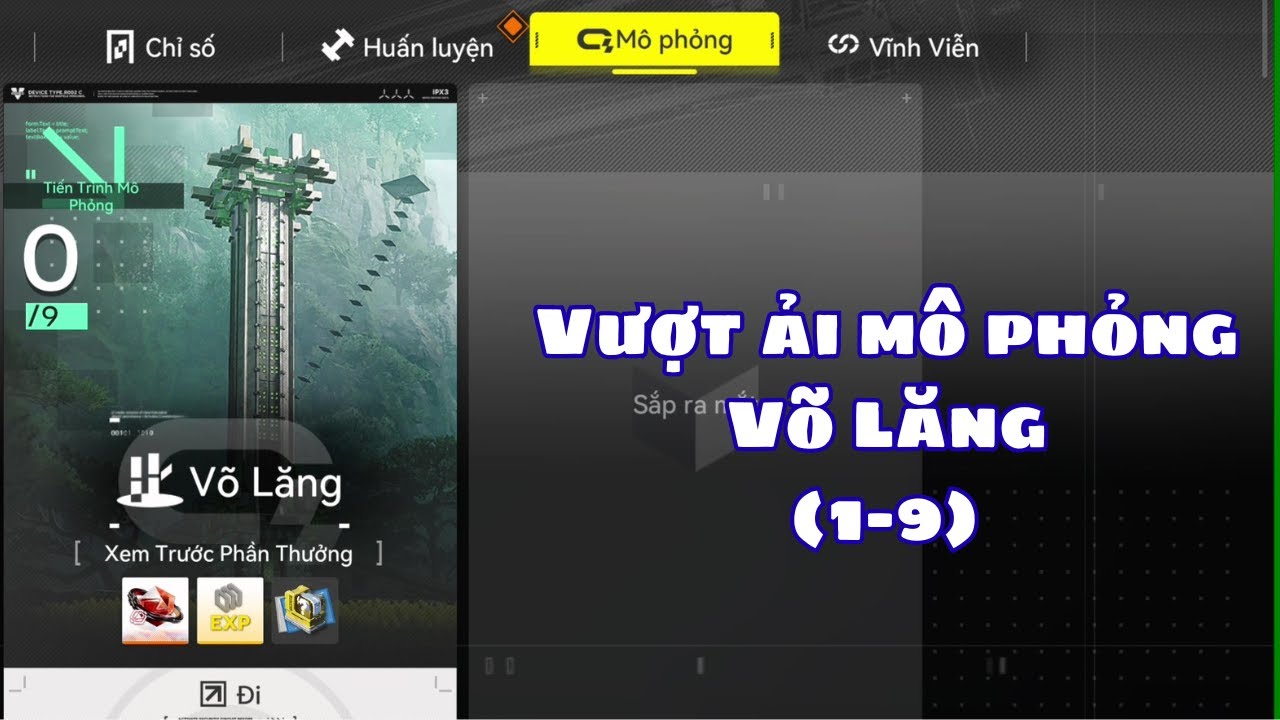 Vượt ải mô phỏng Võ Lăng từ màn 1 đến màn 9 | Arknights Endfield