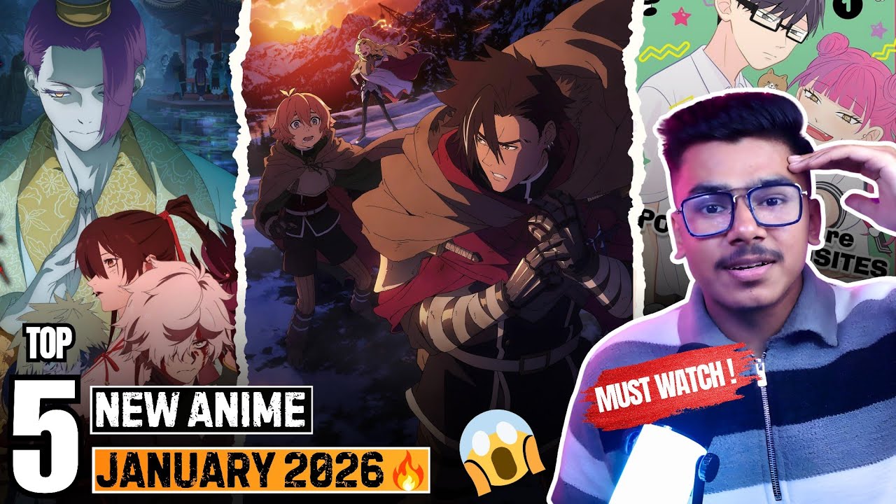 They Cursed Him to Be a Hero… 😨 | Top 5 New Anime January 2026 🔥 Must Watch! ⚔️