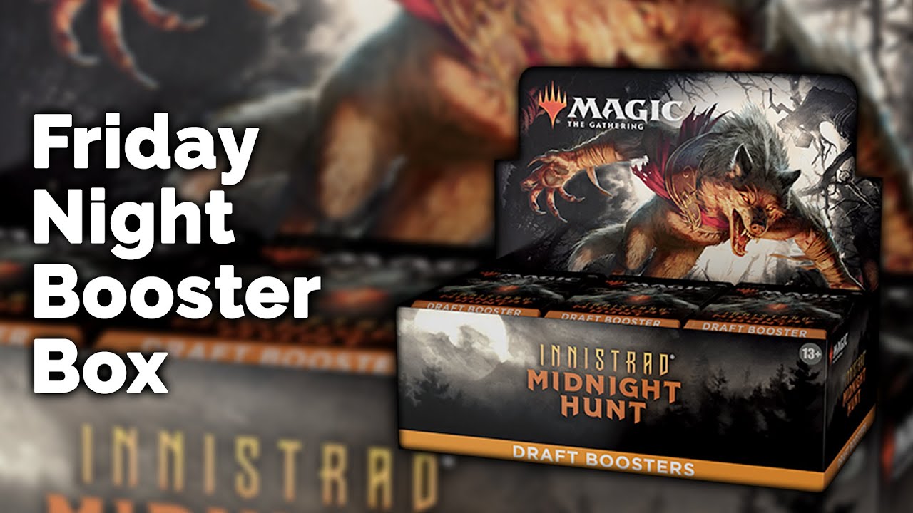 MTG Booster Box Opening - Innistrad Midnight Hunt Draft Box - Magic: the Gathering FNBB