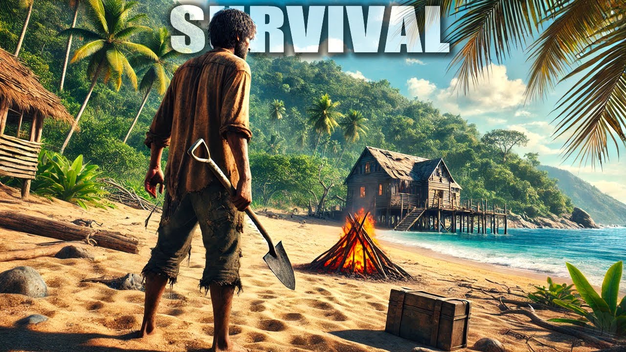 This is a NEW Tropical Island Survival Simulation Game and It's AWESOME...