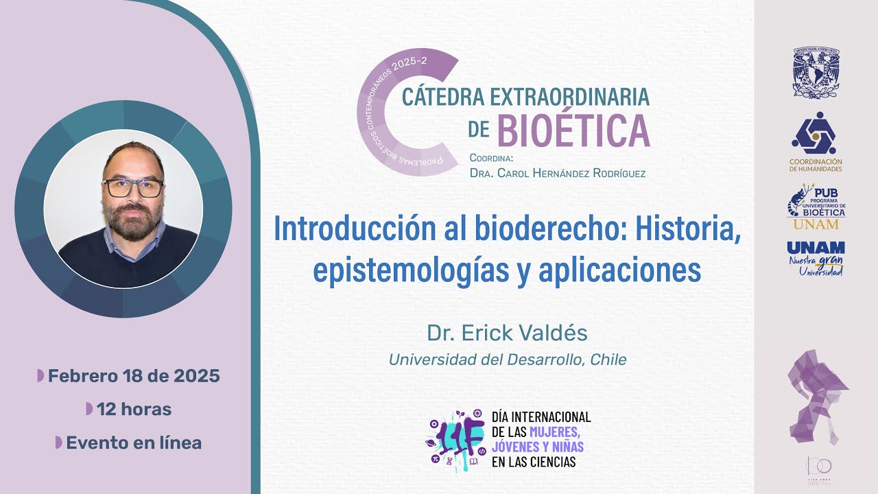 C&aacute;tedra Extraordinaria de Bio&eacute;tica de la FFyL, 