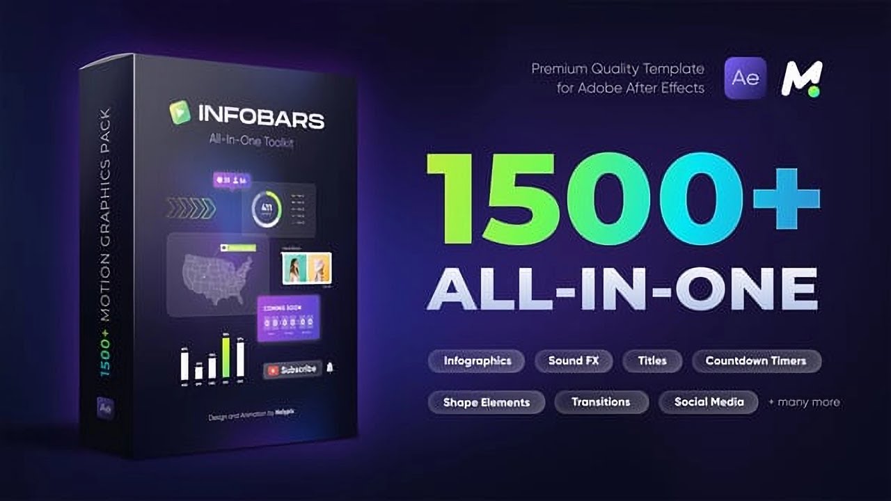 Motion Graphics Pack - After Effects & Premiere Pro Template