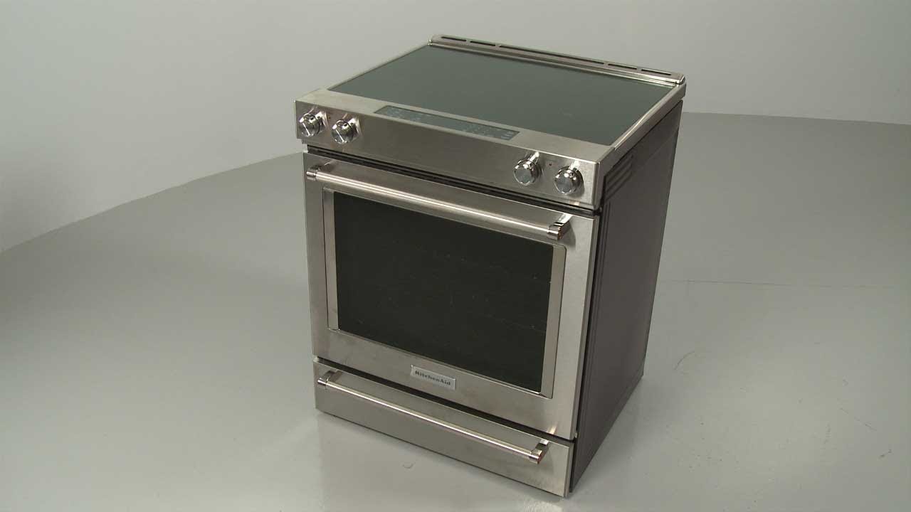 Kitchenaid Electric Slide-In Range Disassembly - Model KSEB900ESS2