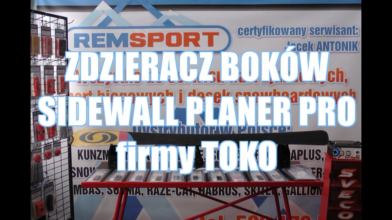 Zdzieracz boków Sidewall Planer Pro TOKO