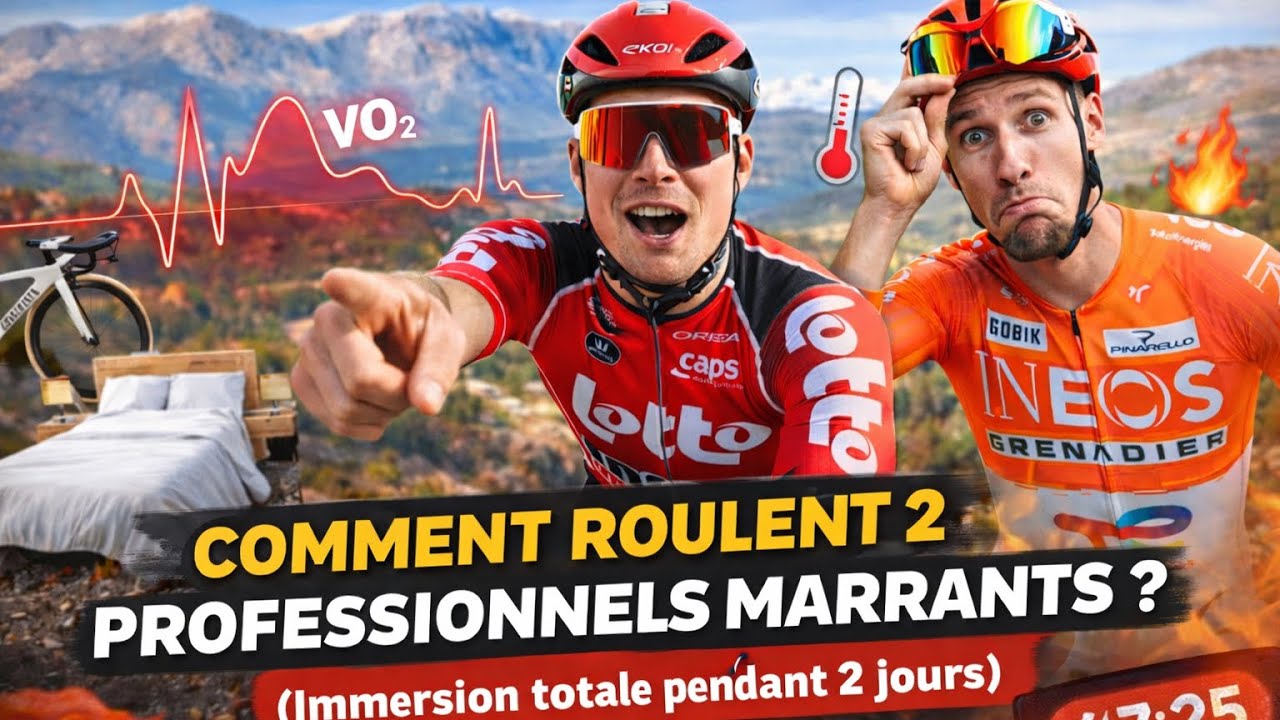 Comment Roulent 2 Cyclistes Professionnels Marrants ? Avec Axel Laurance 