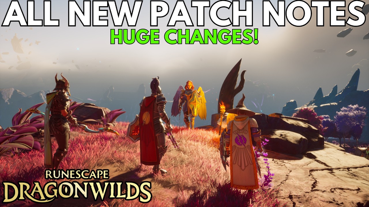 RuneScape Dragonwilds: Все изменения запуска версии 1.0!