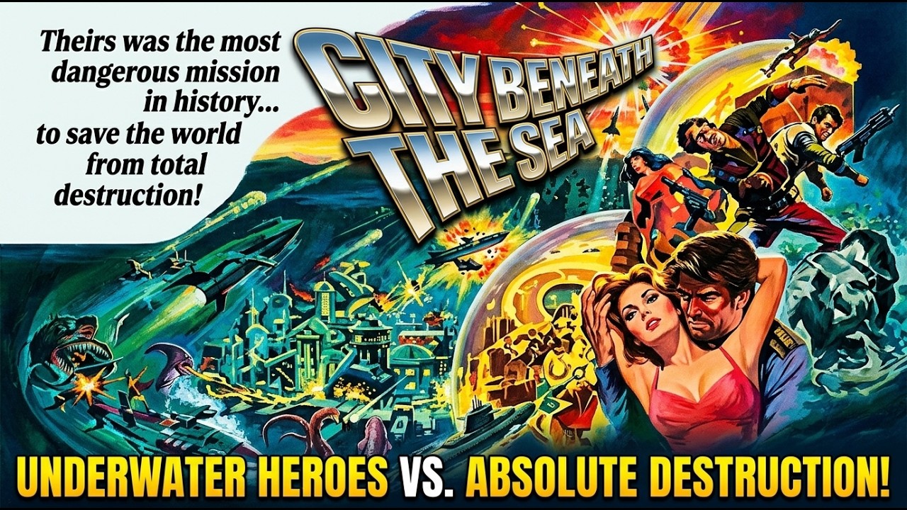 The Lost City Hidden Beneath the Sea | A Rare Vintage Adventure