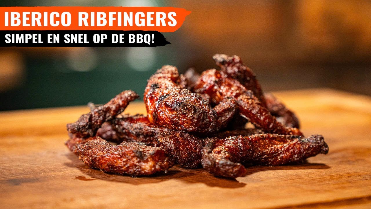 Dit zijn de beste iberico RIBFINGERS op de kamado! | BBQ Recept