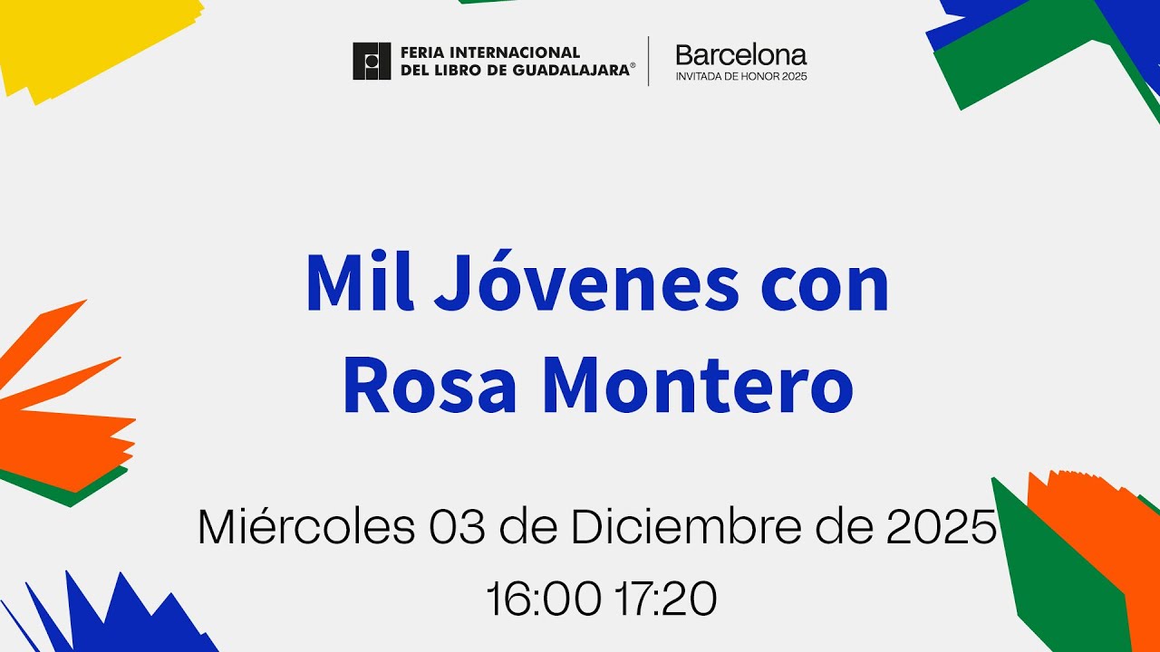 Mil J&oacute;venes con Rosa Montero