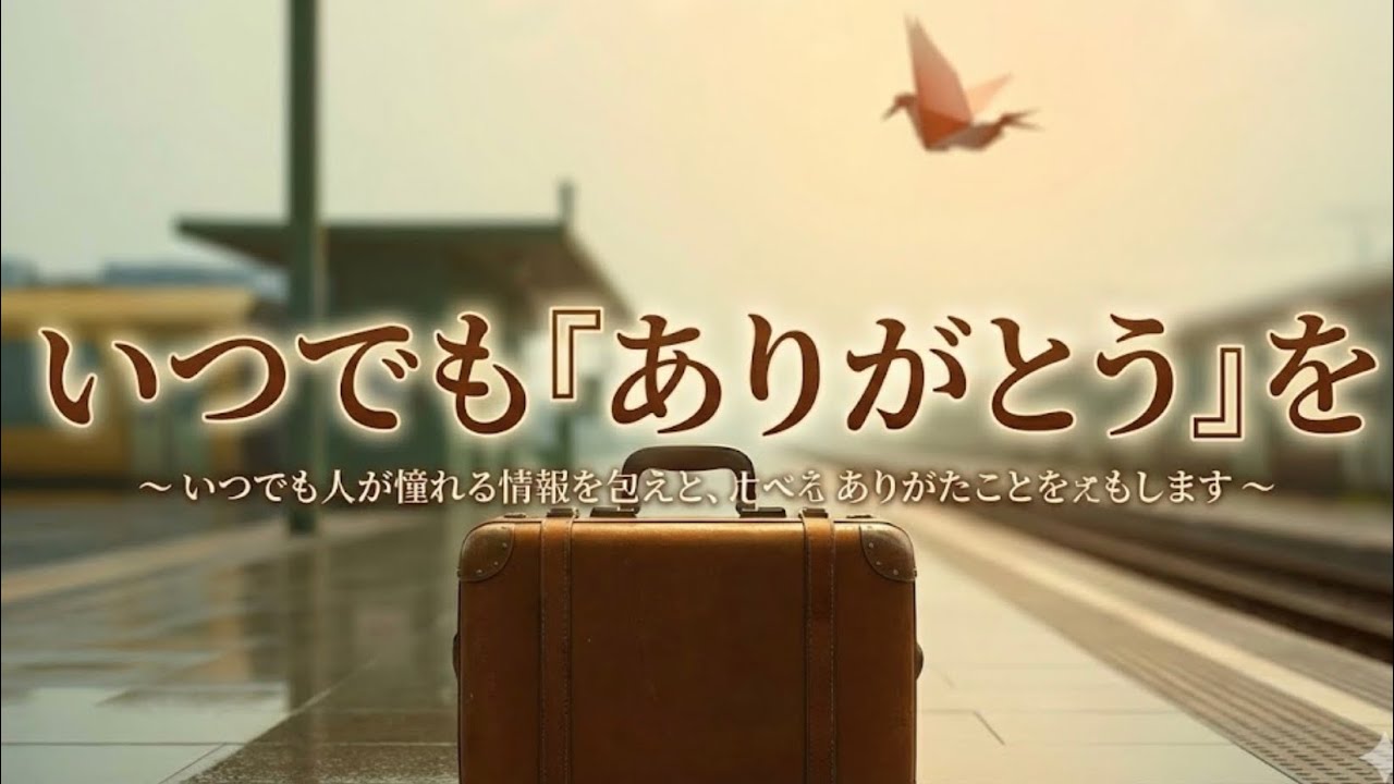 いつでも「ありがとう」を