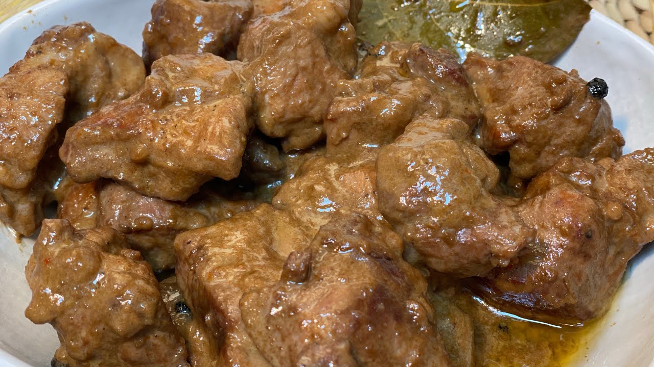 Pork Adobo sa Gata / Pork Adobo with Coconut Milk