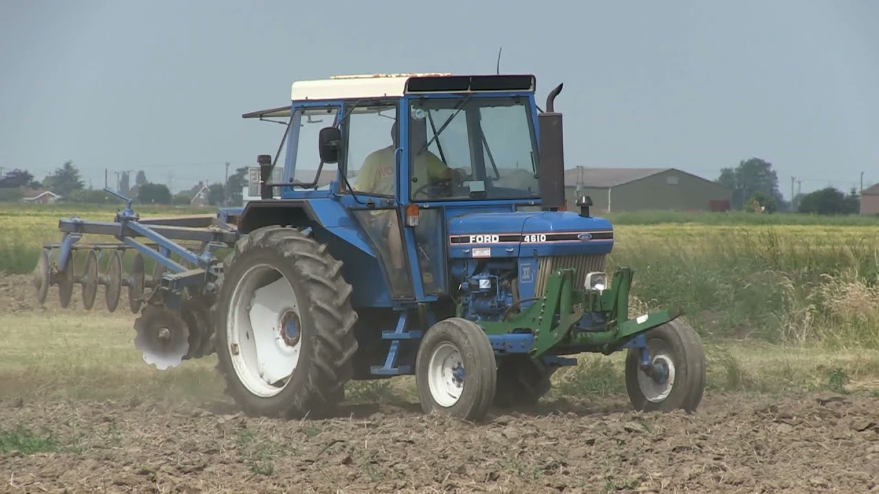 FORD 4610 II AND RANSOMES DISC HARROWS