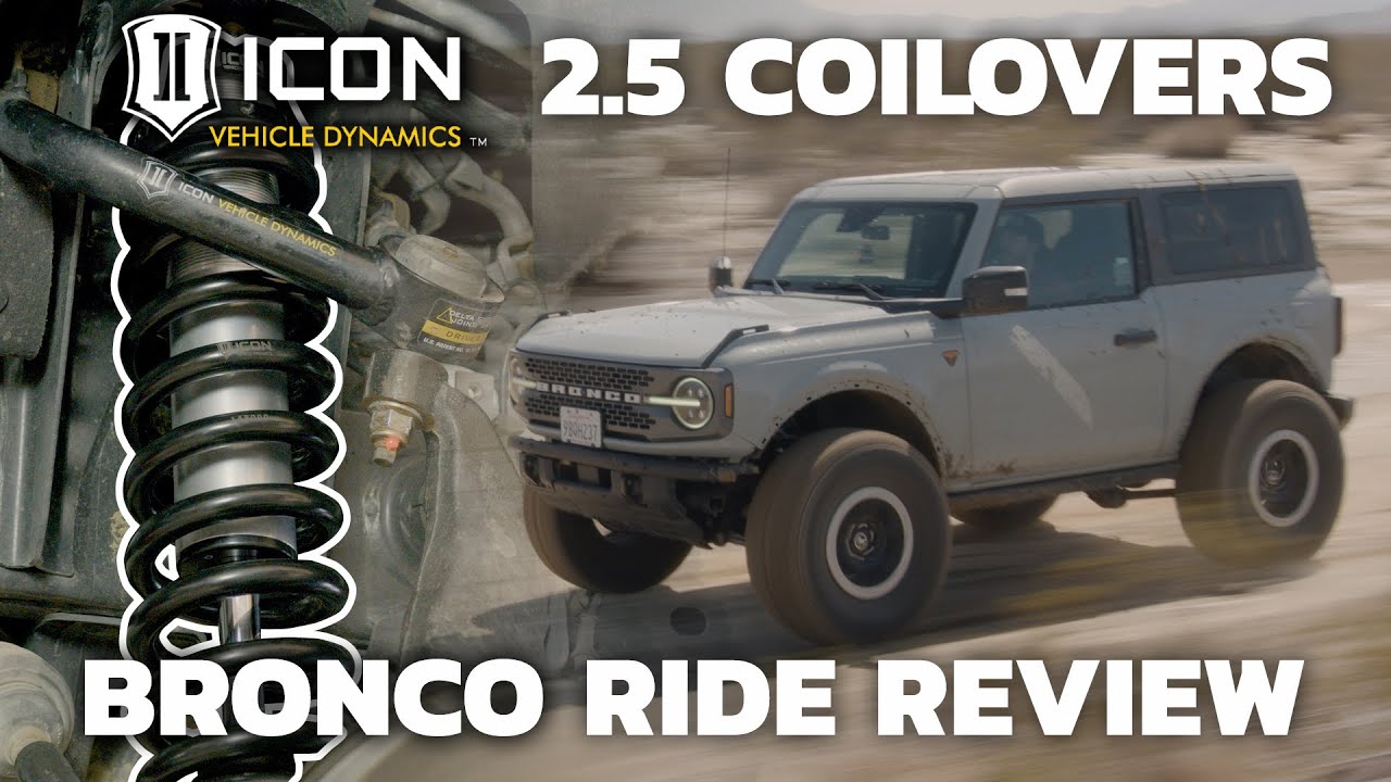 Отклонение — это контроль — Icon Shocks Bronco Review