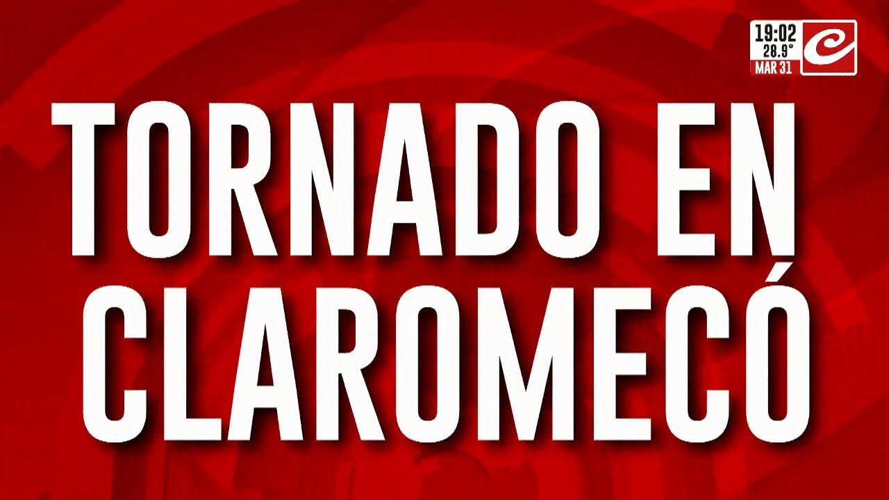 Tornado en Claromecó