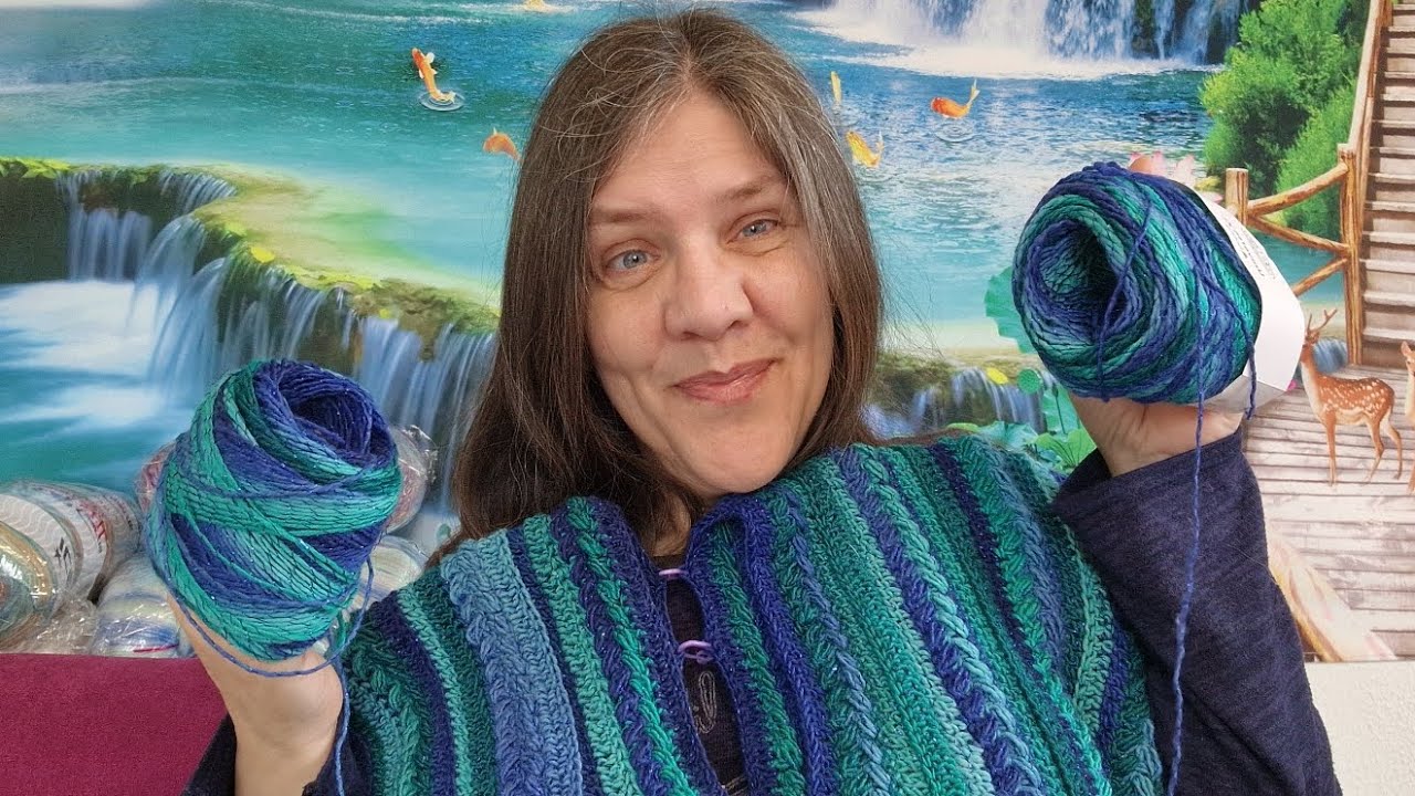 Post #11: Mein neues Kleid/Pullover wächst langsam!! 🧶🧶🧶 Wie geht es weiter??? 🤔🤭🫣 #häkeln #crochet 