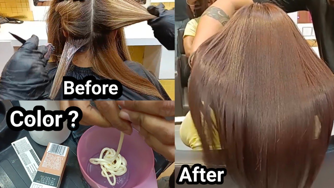 Mocha Chocolate Global Color ||Color Correction || Application Techniques|| By Salonfact