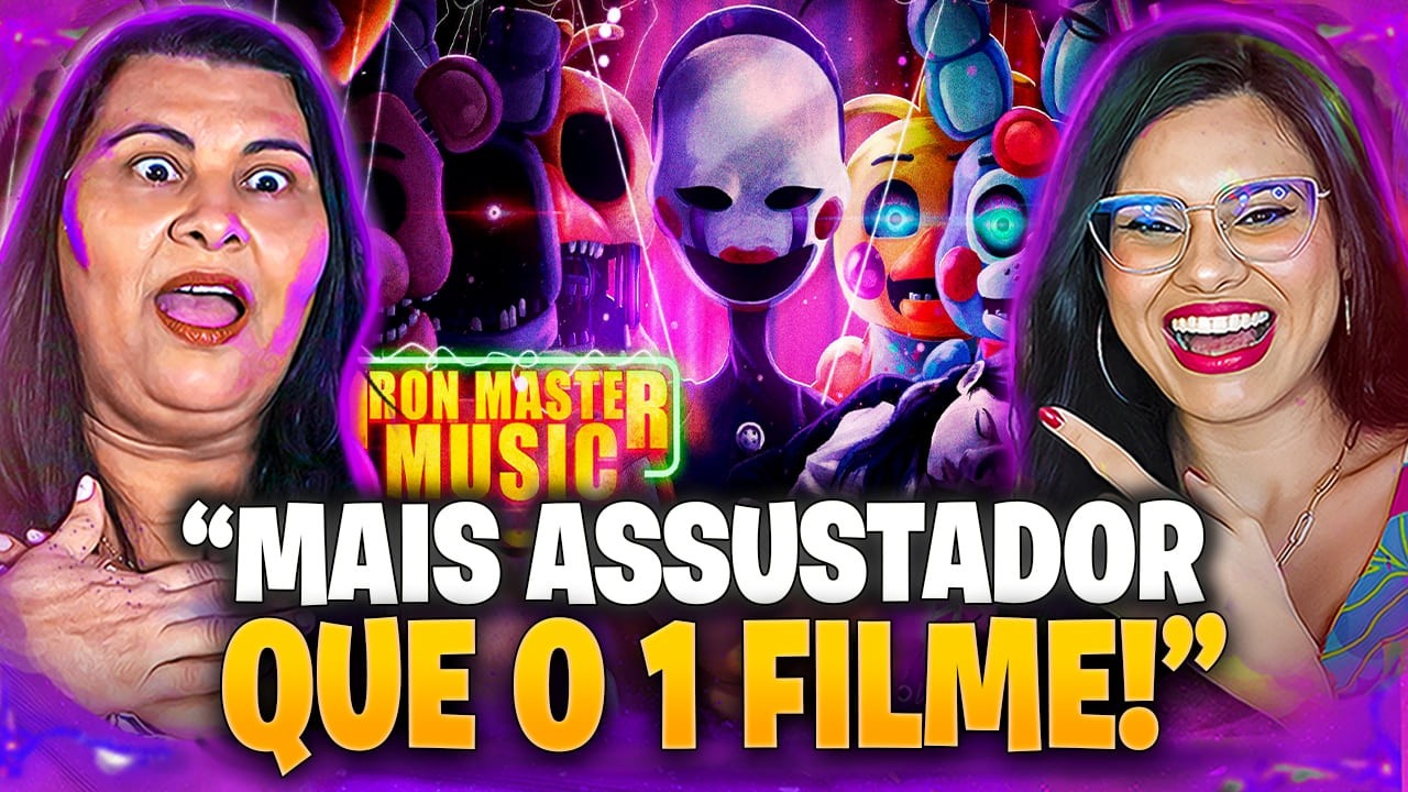 MÃE NÃO AGUENTOU! 😱 Nunca Pare a Canção | Five Nights at Freddy's 2 | Iron Master