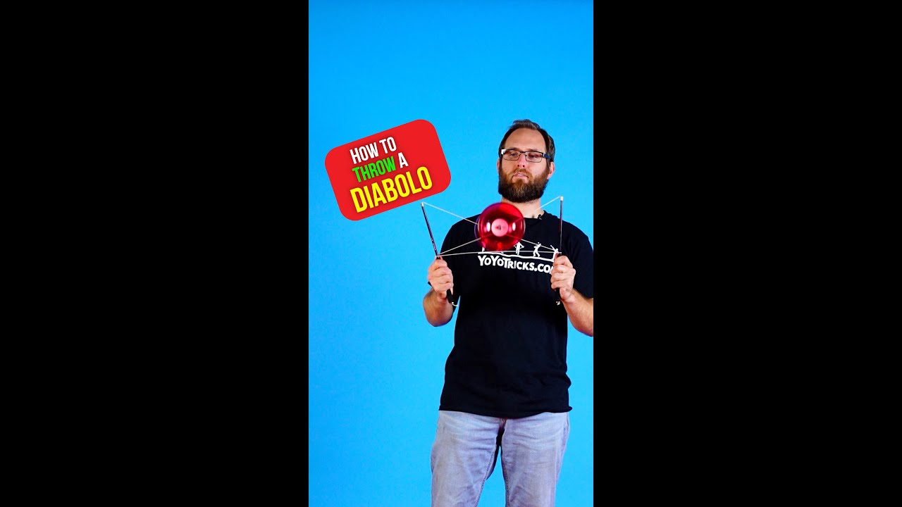 How to Throw a Diabolo?! Watch to learn! #shorts
