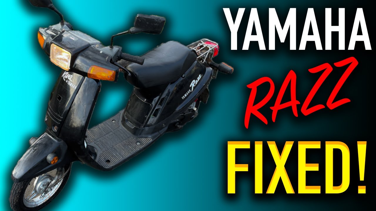Скутер Yamaha Riva Razz 50cc 1989 года (SH50) — поедет ли он?