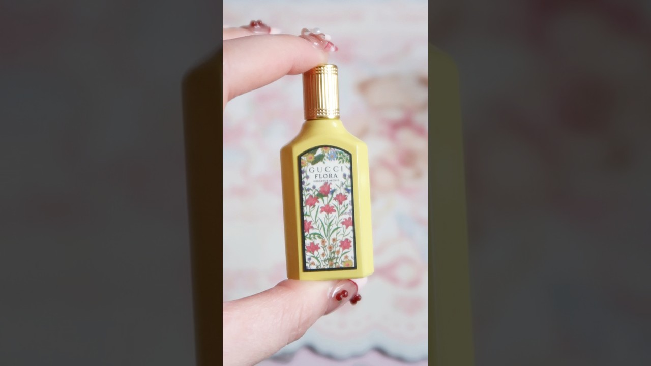 Gucci flora gorgeous orchid mini perfume unboxing #miniperfumes #fragrance #gucci #gucciflora